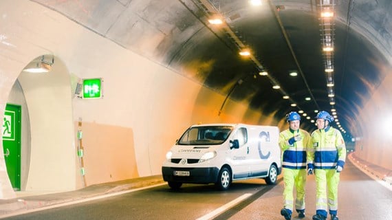 Caverion modernises the tunnel technology in Perjentunnel in Austria