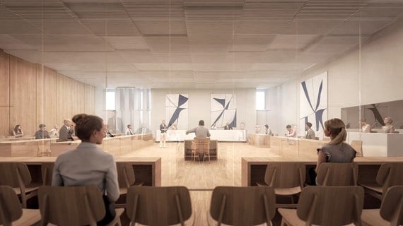 Danish High Court gets guaranteed optimal indoor conditions for 20 years – Caverion chosen as a partner for the lifecycle